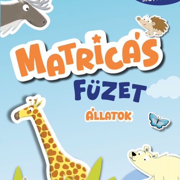 MATRICÁS FÜZET - ÁLLATOK - TÖBB MINT 250 MATRICA