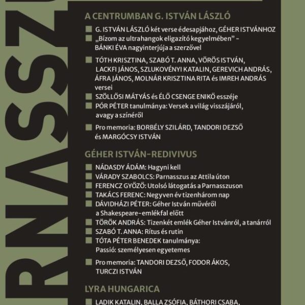 PARNASSZUS 2025/5-6