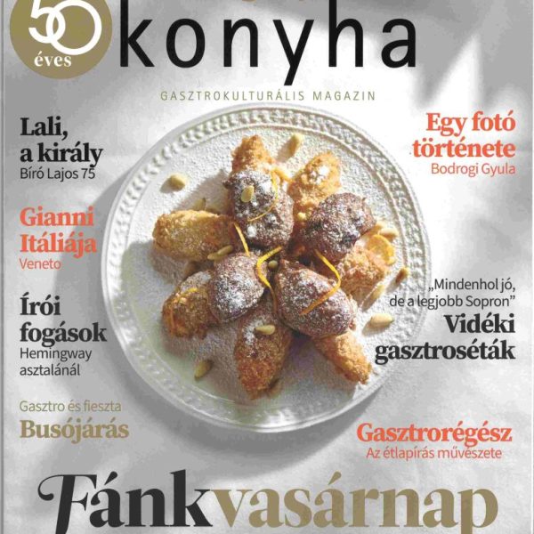 MAGYAR KONYHA - 2026. JANUÁR-FEBRUÁR - FÁNKVASÁRNAP (50. ÉVF. 1-2. SZÁM)