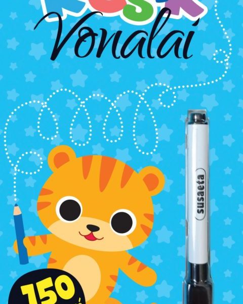 KICSIK VONALAI - 150 SZÓRAKOZTATÓ FELADAT (LETÖRÖLHETŐ FILCTOLLAL)