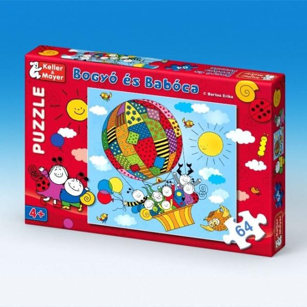 BOGYÓ ÉS BABÓCA PUZZLE - LÉGHAJÓ