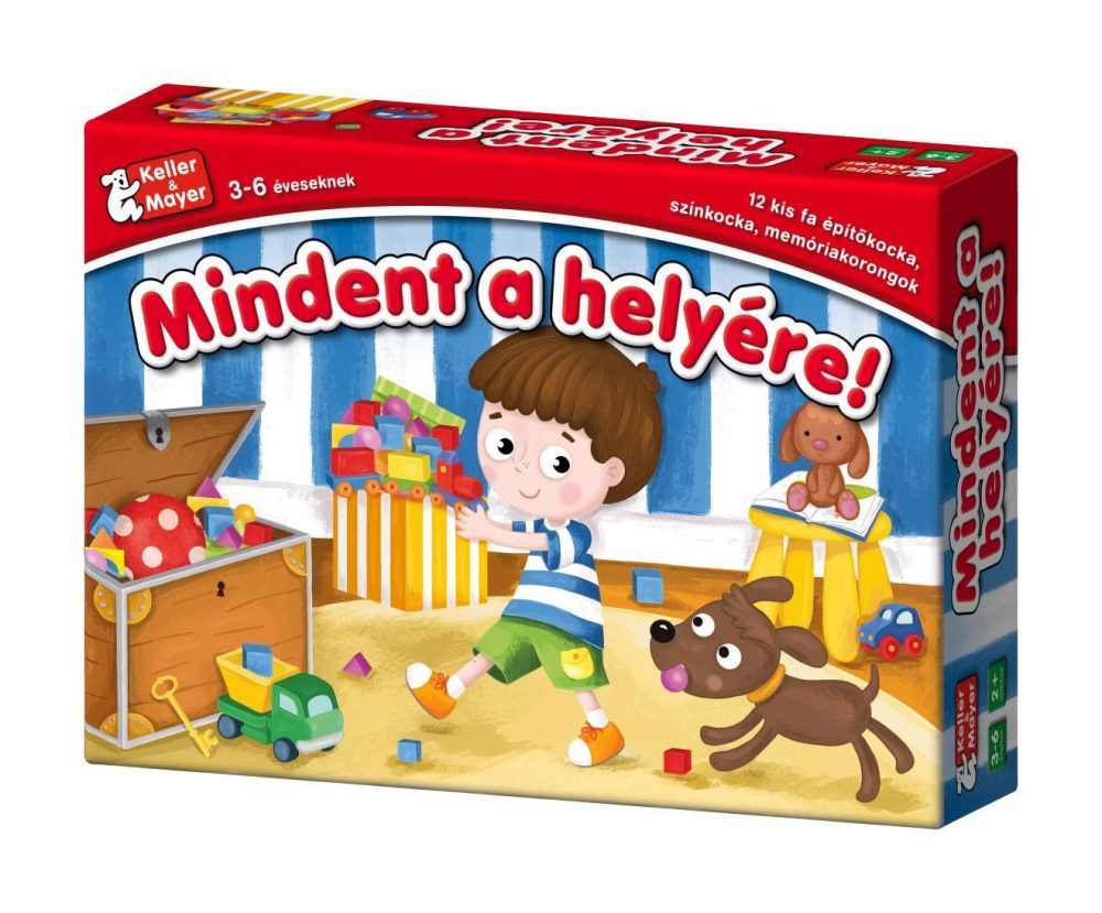 MINDENT A HELYÉRE! - TÁRSASJÁTÉK