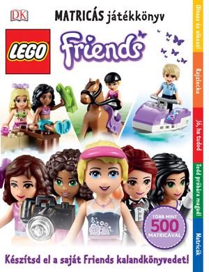 MATRICÁS JÁTÉKKÖNYV - LEGO FRIENDS