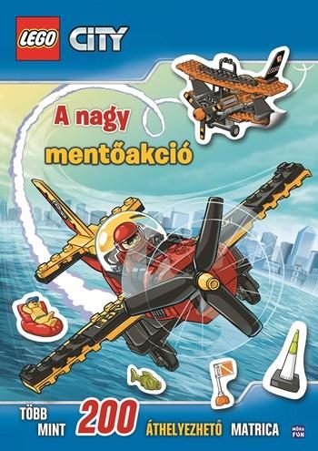 LEGO CITY - A NAGY MENTŐAKCIÓ - MATRICÁS FOGLALKOZTATÓ