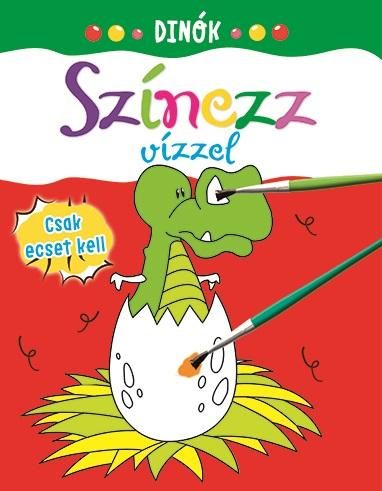 SZÍNEZZ VÍZZEL - DINÓK