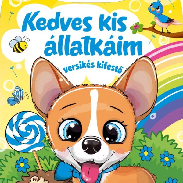 KEDVES KIS ÁLLATKÁIM - VERSIKÉS KIFESTŐ