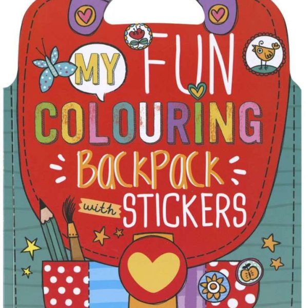 MY FUN COLOURING BACKPACK - GIRLS (ANGOL)