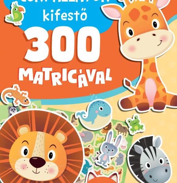 CUKI ÁLLATOK KIFESTŐ 300 MATRICÁVAL