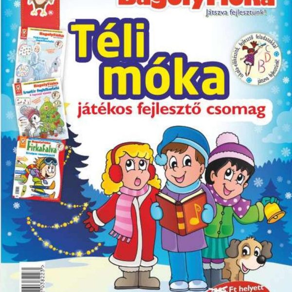 BAGOLYFIÓKA - TÉLI MÓKA JÁTÉKOS KÉSZSÉGFEJLESZTŐ FÜZETCSOMAG