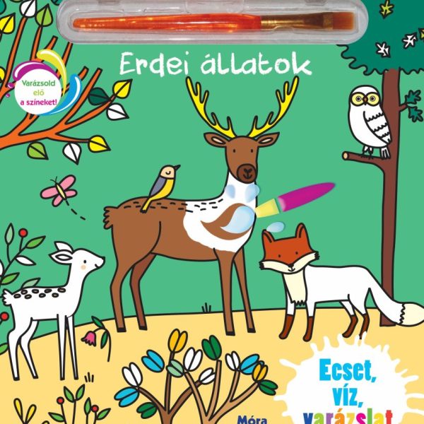 ERDEI ÁLLATOK - ECSET, VÍZ, VARÁZSLAT