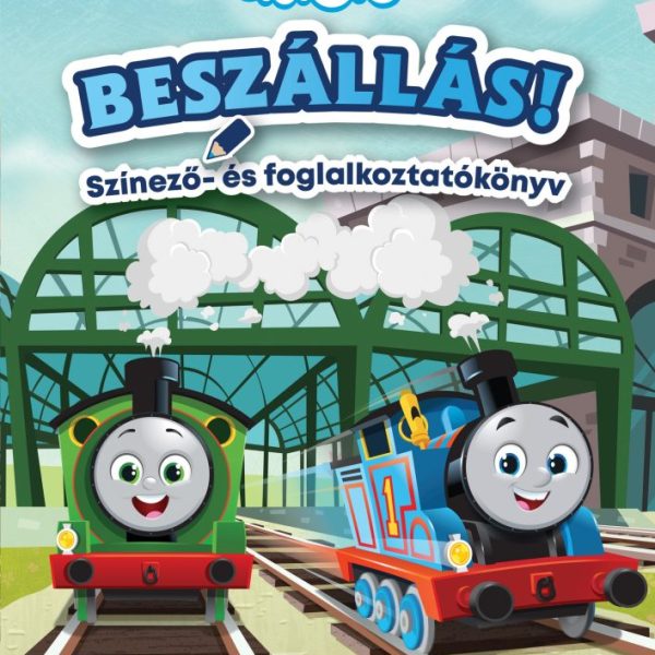 THOMAS & FRIENDS - BESZÁLLÁS! SZÍNEZŐ- ÉS FOGLALKOZTATÓKÖNYV 