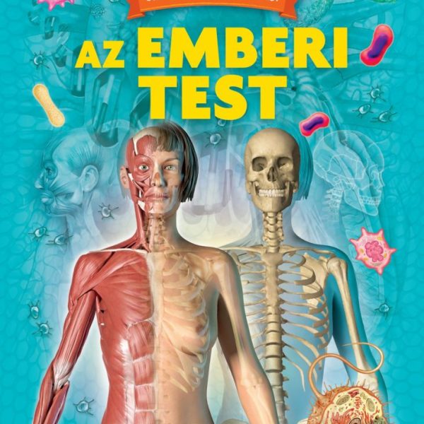 AZ EMBERI TEST - OLVASD EL ÉS VÁLASZOLJ! (KÖNYV ÉS KVÍZKÁRTYÁK FÉMDOBOZBAN)