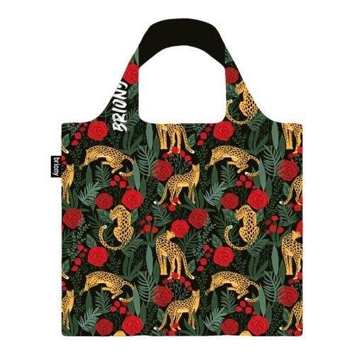 TÁSKA BRIONY LEOPARD & ROSES ÚJRAHASZNOSÍTOTT