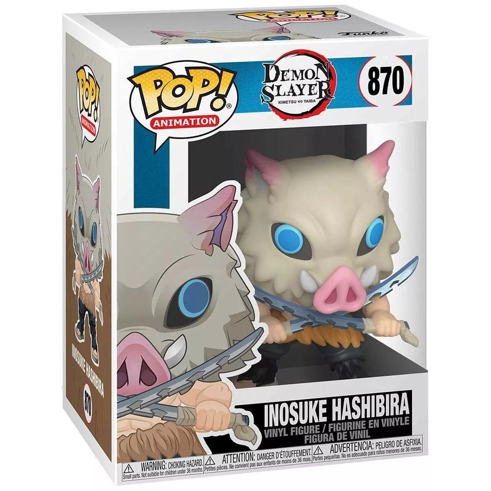 FUNKO POP! ANIMATION: DEMON SLAYER - INOSUKE HASHIBIRA FIGURA #870