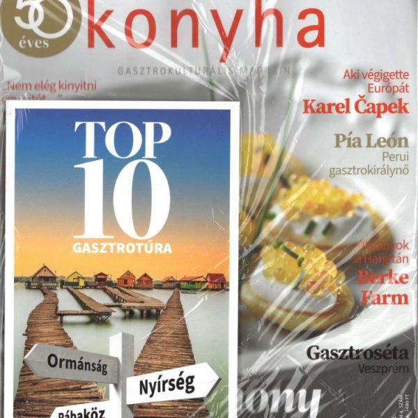 MAGYAR KONYHA - 2026. ÁPRILIS - A TIKMONY TITKA (50. ÉVF. 4. SZÁM) + TOP 10 GASZ
