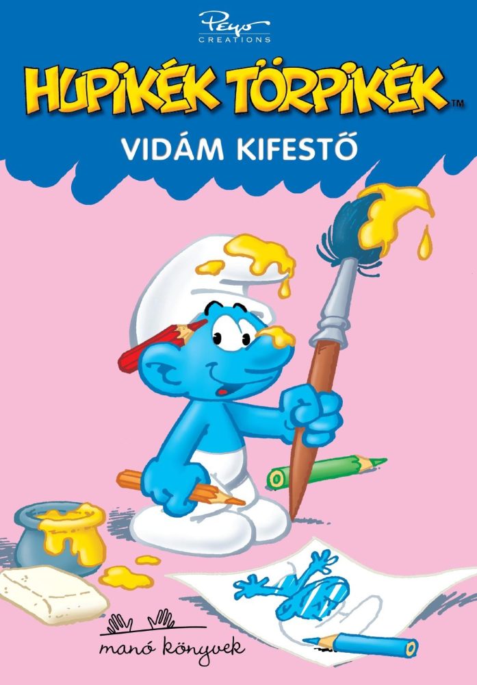 HUPIKÉK TÖRPIKÉK VIDÁM KIFESTŐ