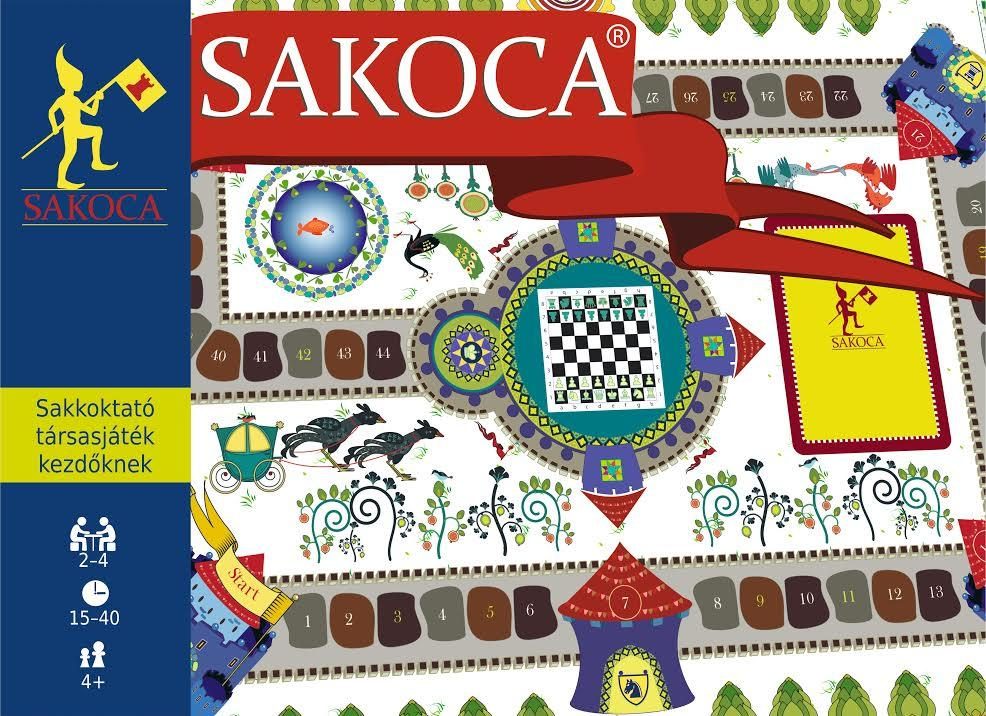 SAKOCA - SAKKOKTATÓ TÁRSASJÁTÉK KEZDŐKNEK