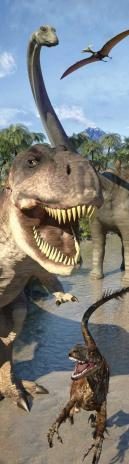 T-REX 3D KÖNYVJELZŐ 200 X 55 MM B