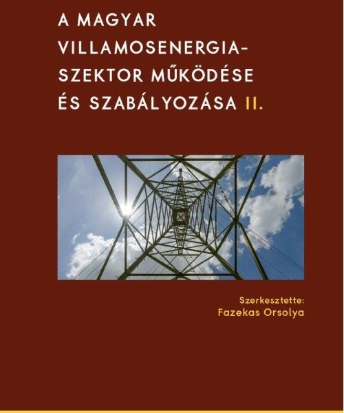 A MAGYAR VILLAMOSENERGIA-SZEKTOR MŰKÖDÉSE ÉS SZABÁLYOZÁSA II.