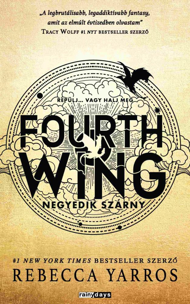 FOURTH WING - NEGYEDIK SZÁRNY - ÉLDEKORÁLT KIADÁS