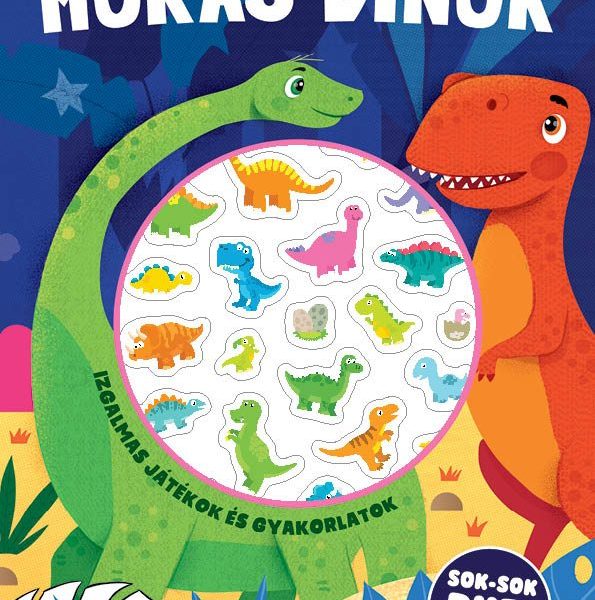 MÓKÁS DÍNÓK - SOK-SOK PUFI MATRICÁVAL