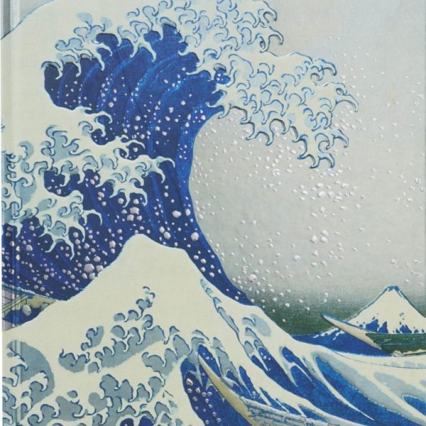 FLAME TREE A4 NOTESZ HOKUSAI, THE  GREAT WAVE