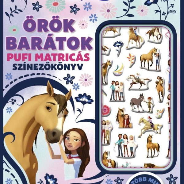 SZILAJ - ÖRÖK BARÁTOK - PUFI MATRICÁS SZÍNEZŐKÖNYV