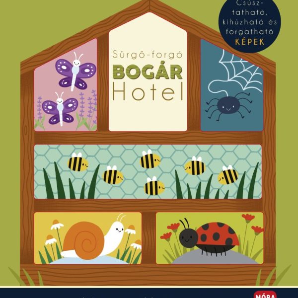 SÜRGŐ-FORGÓ BOGÁR HOTEL - CSÚSZTATHATÓ KIHÚZHATÓ ÉS FORGATHATÓ KÉPEK
