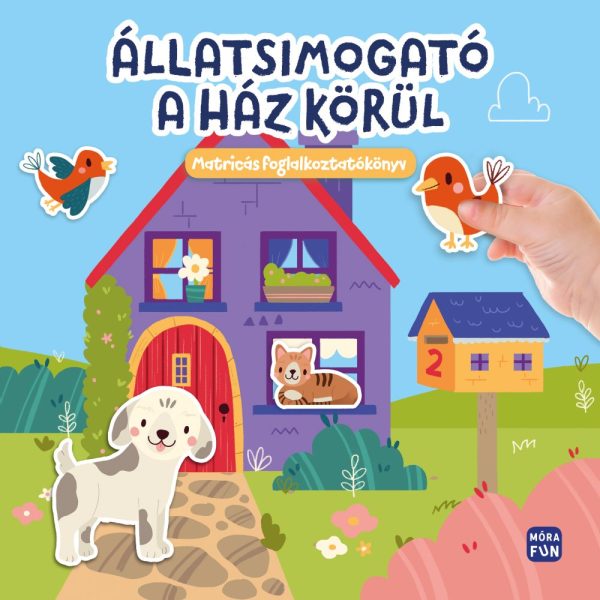 ÁLLATSIMOGATÓ A HÁZ KÖRÜL - MATRICÁS FOGLALKOZTATÓKÖNYV