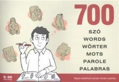 700 SZÓ - KÉPES SZÓTÁRFÜZET (SZINTE) MINDEN NYELVHEZ - 8-88 ÉVE KORIG