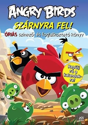 ANGRY BIRDS - SZÁRNYRA FEL! - ÓRIÁS SZÍNEZŐ- ÉS FOGLALKOZTATÓ