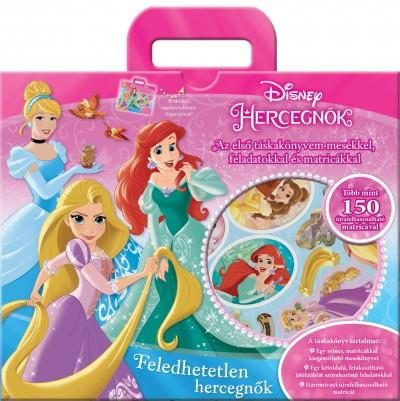 DISNEY HERCEGNŐK - FELEDHETETLEN HERCEGNŐK - TÁSKAKÖNYV (ÚJ)