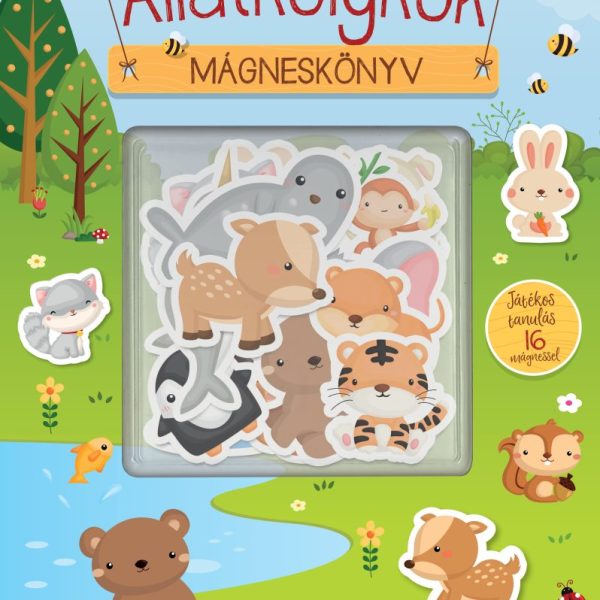 ÁLLATKÖLYKÖK - MÁGNESKÖNYV