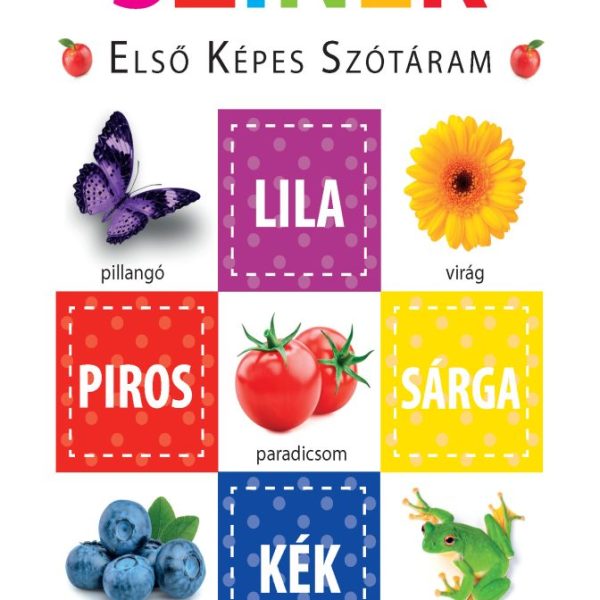 SZÍNEK  ELSŐ KÉPES SZÓTÁRAM  SZIVACSKÖNYV