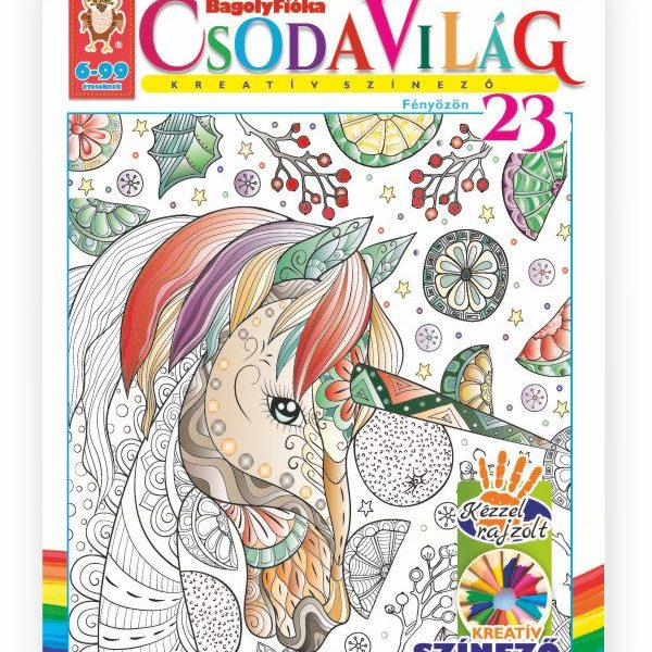 CSODAVILÁG KREATÍV SZÍNEZŐ 23.  FÉNYÖZÖN