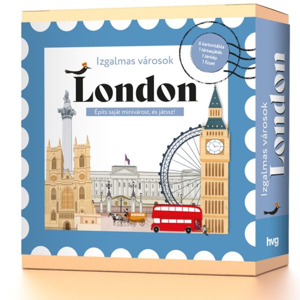 LONDON - IZGALMAS VÁROSOK - ÉPÍTS SAJÁT MINIVÁROST, ÉS JÁTSSZ!
