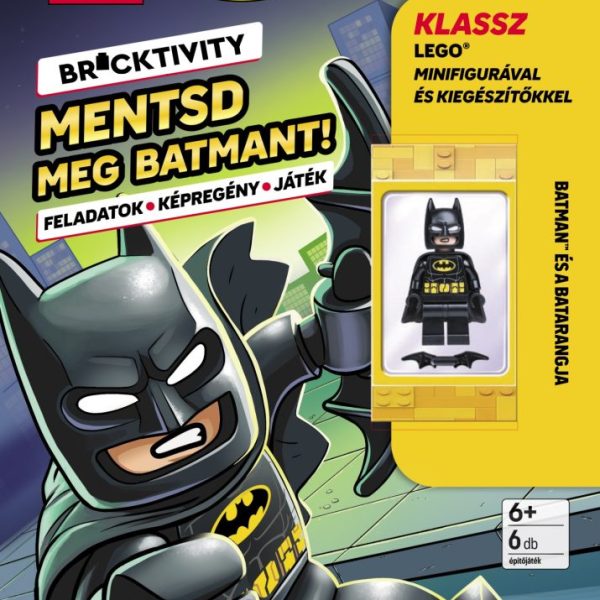 LEGO - MENTSD MEG BATMANT! - KLASSZ LEGO MINIFIGURÁVAL ÉS KIEGÉSZÍTŐKKEL
