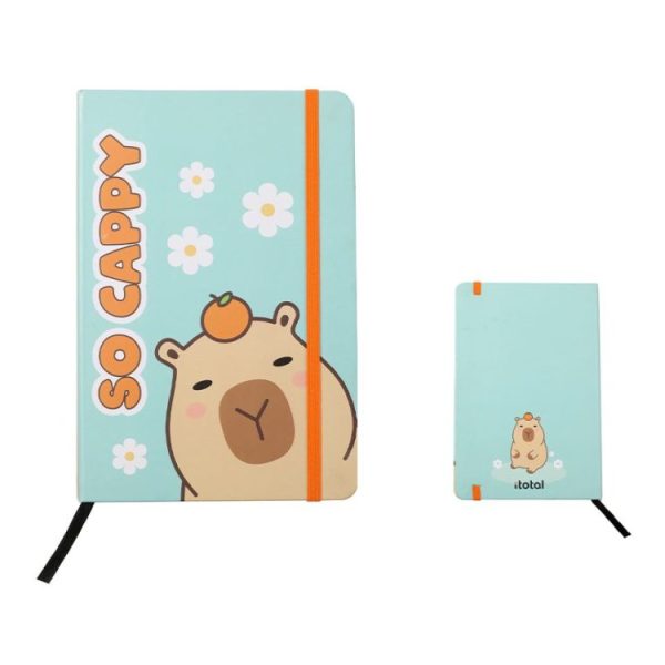 A5 NOTESZ PONTOZOTT CAPYBARA
