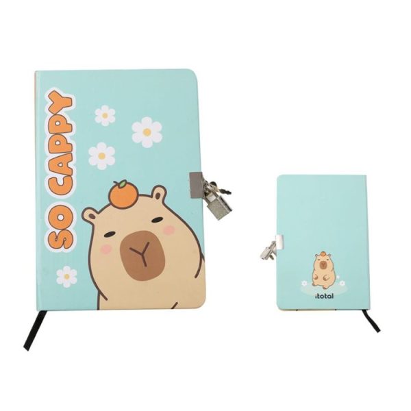 A5 NAPLÓ PONTOZOTT, LAKATOS CAPYBARA