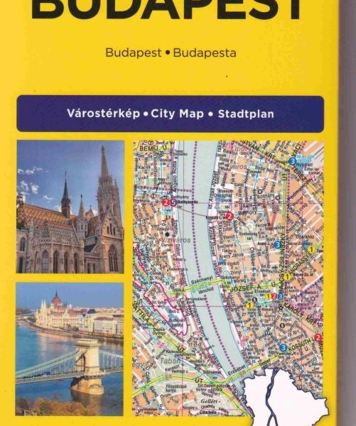 BUDAPEST VÁROSTÉRKÉP 1:30.000 (BT01) - KEMÉNYBORÍTÓS