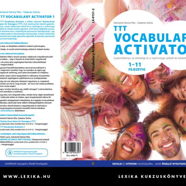 TTT VOCABULARY ACTIVATOR 1 (MÁSODIK KIADÁS)  B1-B2+ 1-11 FEJEZETIG