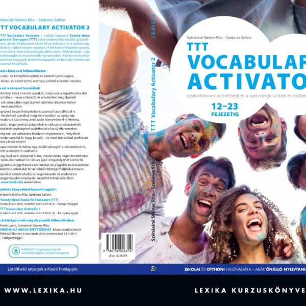 TTT VOCABULARY ACTIVATOR 2 (MÁSODIK KIADÁS) B1-B2+  12-23 FEJEZETIG
