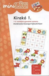 KIRAKÓ 1. - KOMBINÁCIÓS KÉSZSÉGET FEJL. FÜZET (MINILÜK) narancs