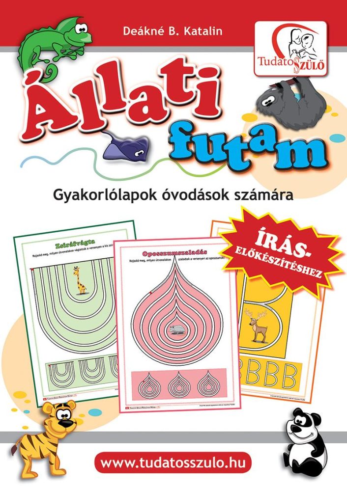 ÁLLATI FUTAM - GYAKORLÓLAPOK ÓDODÁSOK SZÁMÁRA ÍRÁS-ELŐKÉSZÍTÉSHEZ