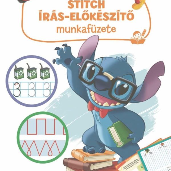 DISNEY SULI - STITCH ÍRÁSELŐKÉSZÍTŐ MUNKAFÜZETE
