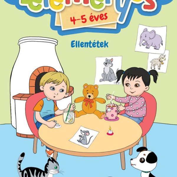 LELEMÉNYES 4-5 ÉVES - ELLENTÉTEK - MATRICÁS FOGLALKOZTATÓFÜZET