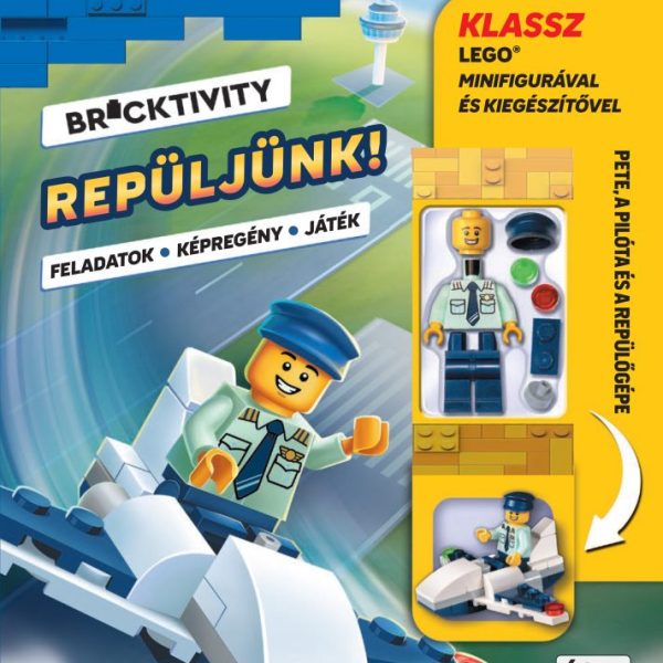 LEGO CITY - REPÜLJÜNK! - PITE, A PILÓTA ÉS A REPÜLŐGÉPE