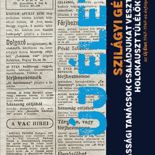 ÚJ ÉLET - HÁZASSÁGI TANÁCSOK CSALÁDJUKAT VESZTETT HOLOKAUSZTTÚLÉLŐKNEK