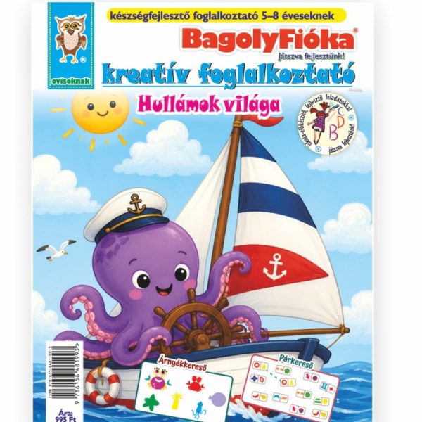 BAGOLYFIÓKA KREATÍV FOGLALKOZTATÓ - HULLÁMOK VILÁGA