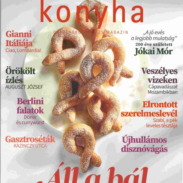 MAGYAR KONYHA - 2025. JANUÁR-FEBRUÁR - ÁLL A BÁL (49. ÉVF. 1-2. SZÁM)